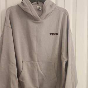 PINK Victoria's Secret Heather Gray Hoodie